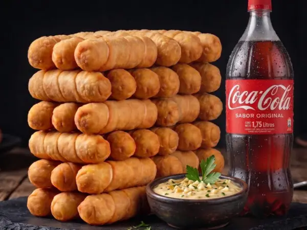 40 tequeños Cocacola 1,75-2