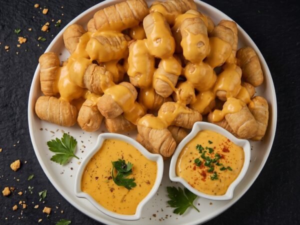 50 minitequeños con cheddar